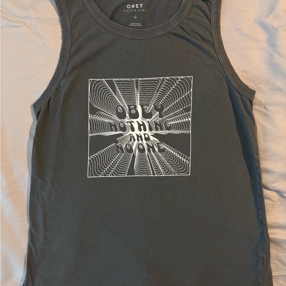 Obey Worldwide Gray Tee